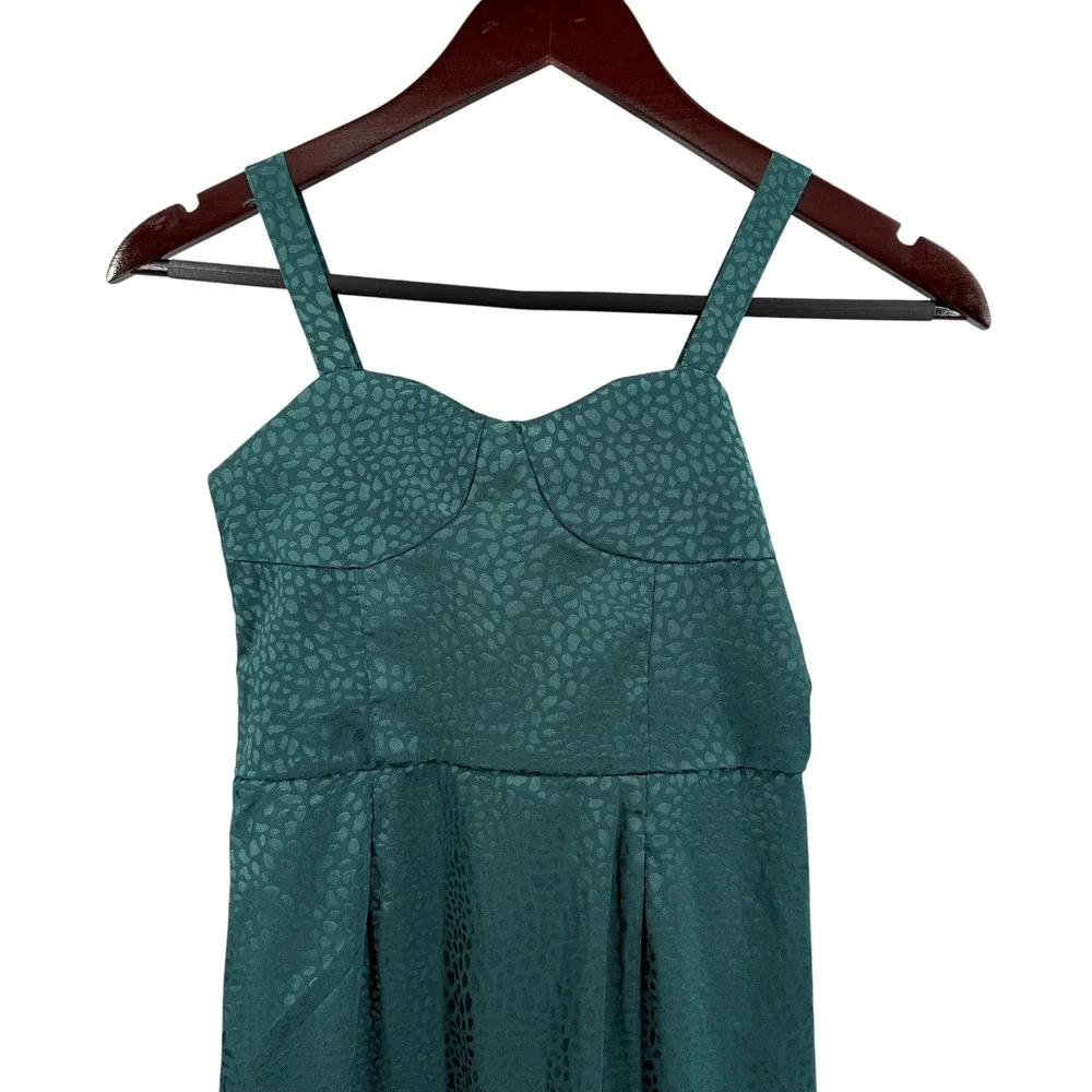 Ava & Yelly Girls Maxi Dress Green Textured Sleeveless Kids Size‎ 10